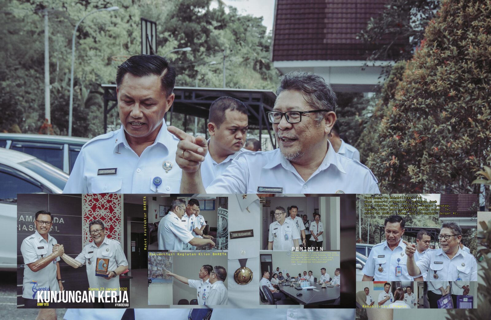 KUNJUNGAN KERJA BNNP NTB