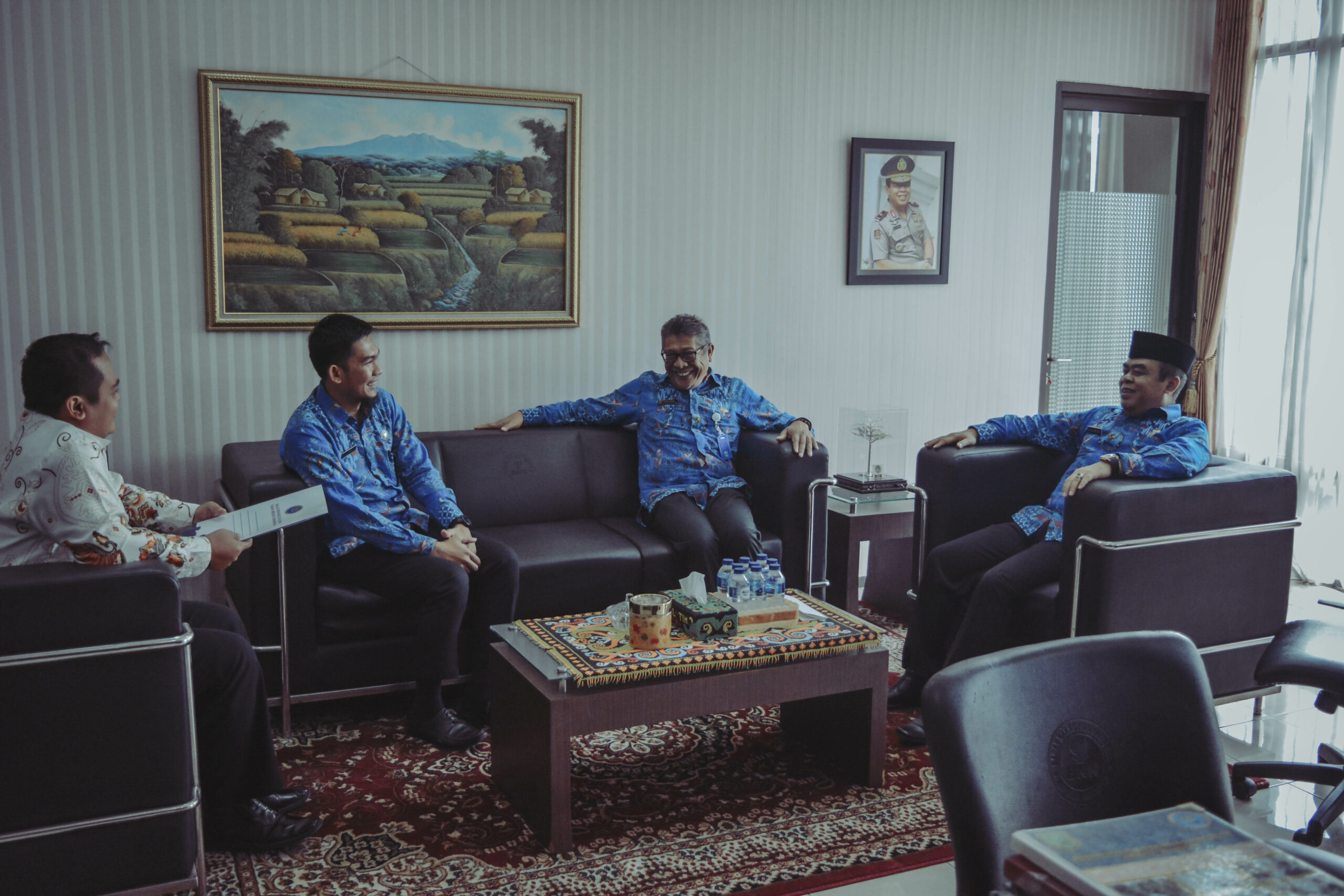 KOORDINASI PENYERAHAN RUMAH DAMPING
