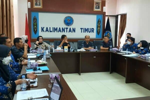 PERSIAPKAN KUNJUNGAN KEPALA BNN RI, SATKER BNN DI PROVINSI KALIMANTAN TIMUR GELAR RAPAT PERSIAPAN