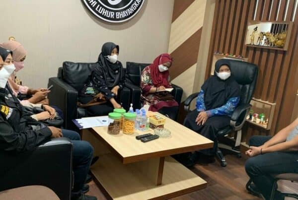 TINGKATKAN KOORDINASI LAYANAN REHABILITASI, BARETA KUNJUNGI BNK KUTAI KARTANEGARA