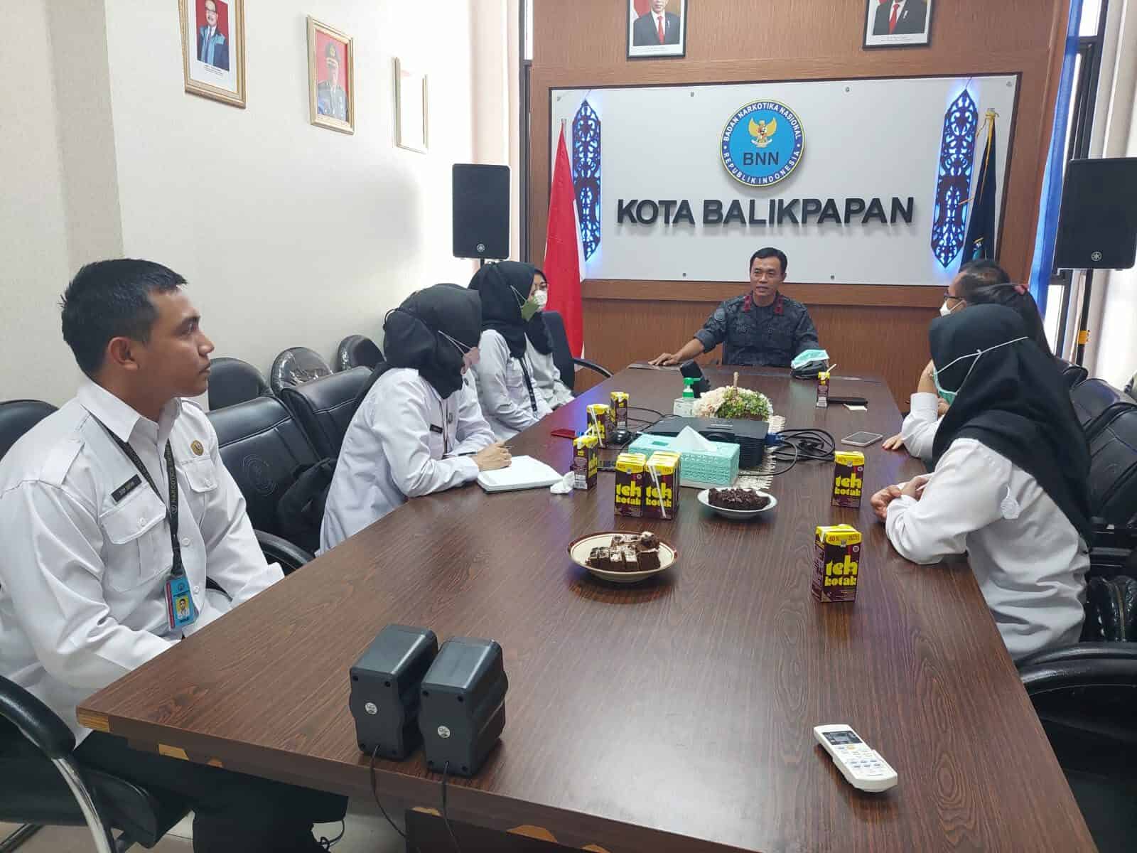 KUNJUNGAN BARETA DI BNN KOTA BALIKPAPAN KUNJUNGAN BARETA DI BNN KOTA BALIKPAPAN