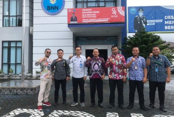 BARETA LAKUKAN KOORDINASI LAYANAN REHABILITASI DENGAN BNN KABUPATEN BALANGAN