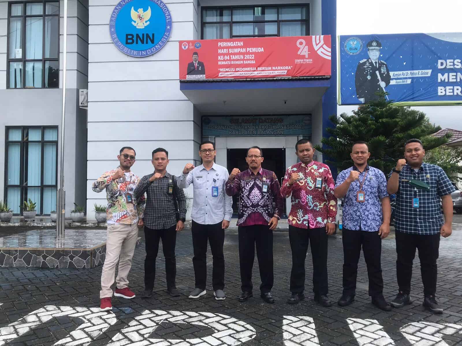BARETA LAKUKAN KOORDINASI LAYANAN REHABILITASI DENGAN BNN KABUPATEN BALANGAN BARETA LAKUKAN KOORDINASI LAYANAN REHABILITASI DENGAN BNN KABUPATEN BALANGAN