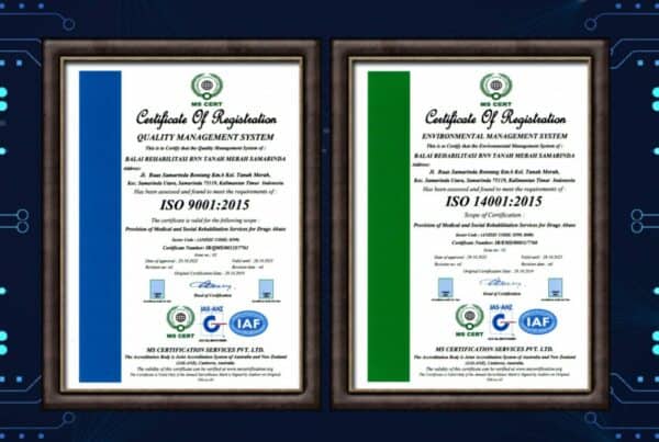 ISO 9001:2015 & ISO 14001:2015 BUKTI KESERIUSAN BARETA MENJADI UPT. REHABILITASI BERSTANDAR INTERNASIONAL ISO 9001:2015 & ISO 14001:2015 BUKTI KESERIUSAN BARETA MENJADI UPT. REHABILITASI BERSTANDAR INTERNASIONAL
