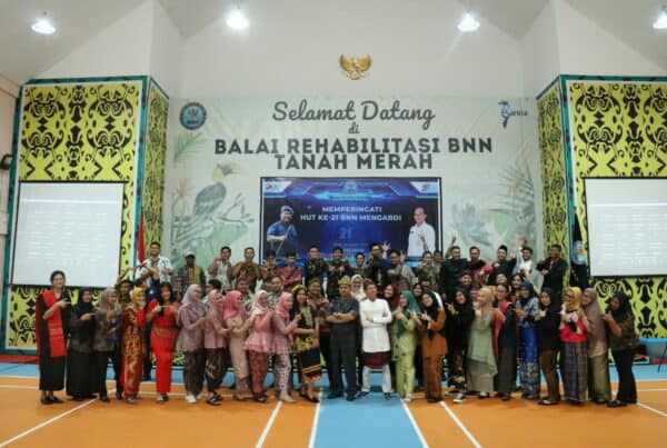 KELUARGA BESAR BARETA HADIR SECARA VIRTUAL DALAM PERINGATAN HARI LAHIR BNN RI KE 21