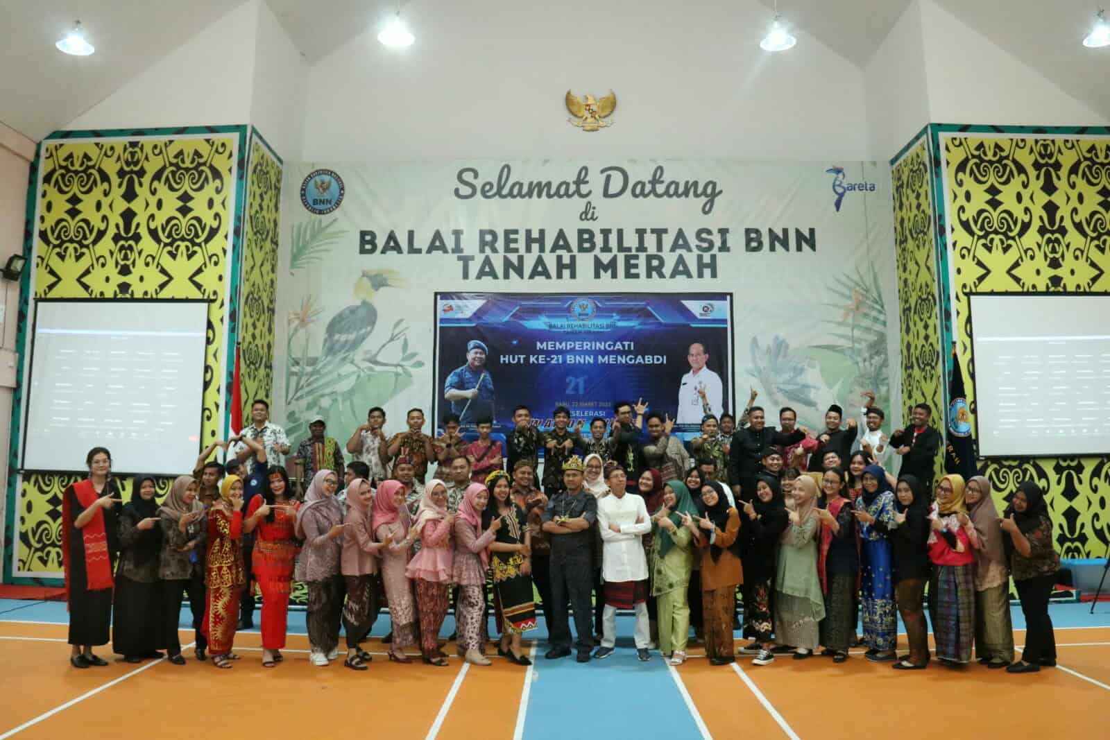 KELUARGA BESAR BARETA HADIR SECARA VIRTUAL DALAM PERINGATAN HARI LAHIR BNN RI KE 21