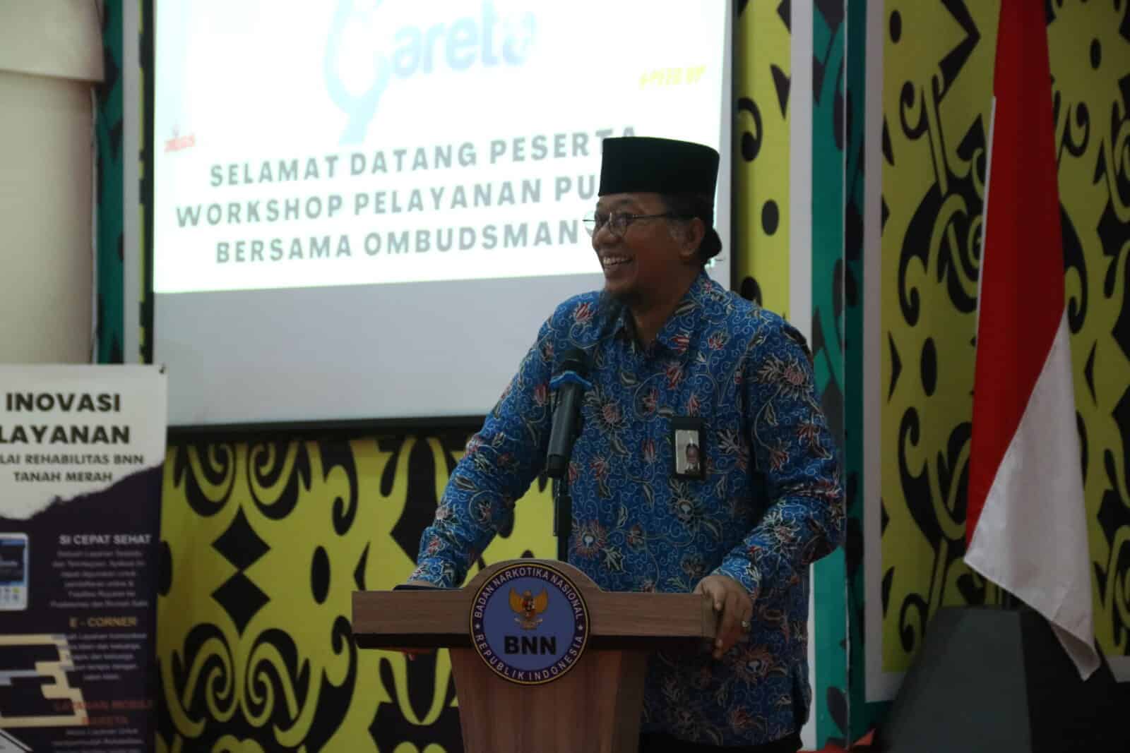 OMBUDSMAN REPUBLIK INDONESIA LAKUKAN SOSIALISASI DAN ASISTENSI PENGAWASAN PENYELENGGARAN PELAYANAN PUBLIK DI BARETA