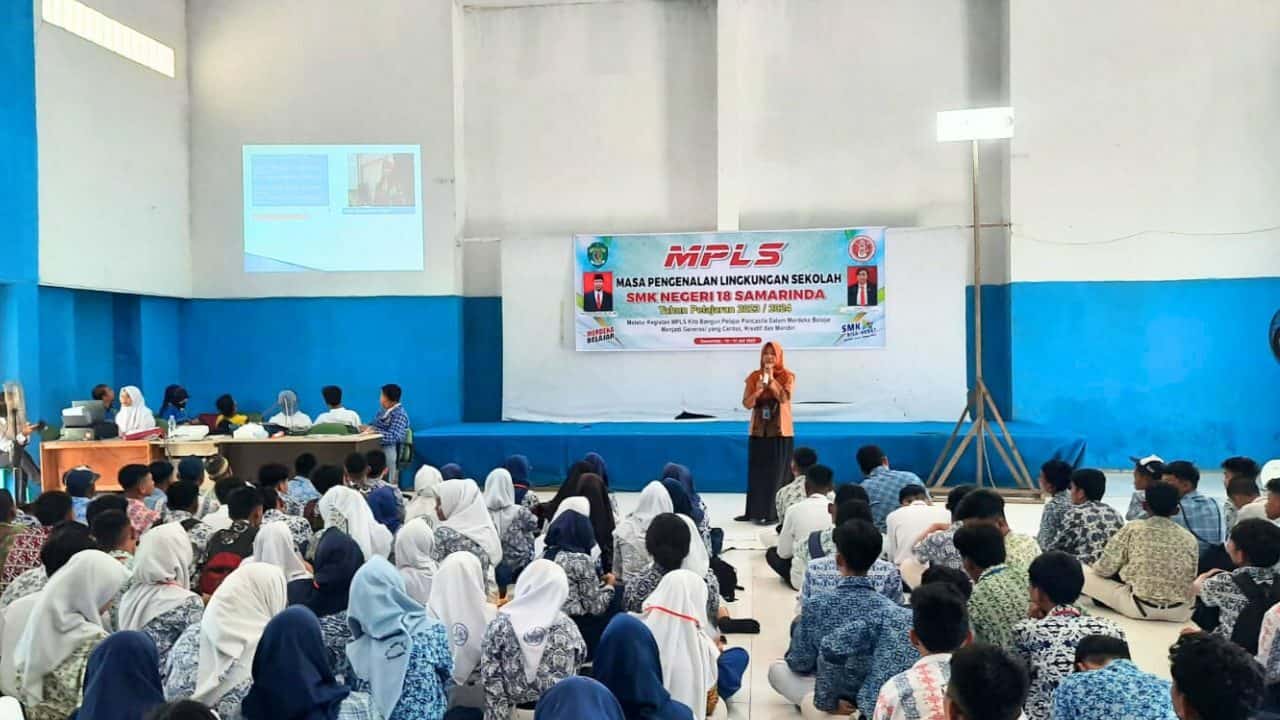 SMK NEGERI 18 SAMARINDA GANDENG BARETA DALAM KEGIATAN MPLS TAHUN 2023 SMK NEGERI 18 SAMARINDA GANDENG BARETA DALAM KEGIATAN MPLS TAHUN 2023