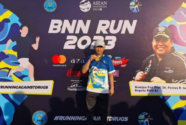 KEPALA BARETA MENGIKUTI GELARAN BNN RUN 2023 DI UBUD – BALI