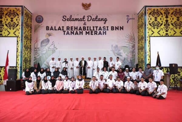 PERINGATAN MAULID NABI MUHAMMAD 1445 H DI BALAI REHABILITASI BNN TANAH MERAH