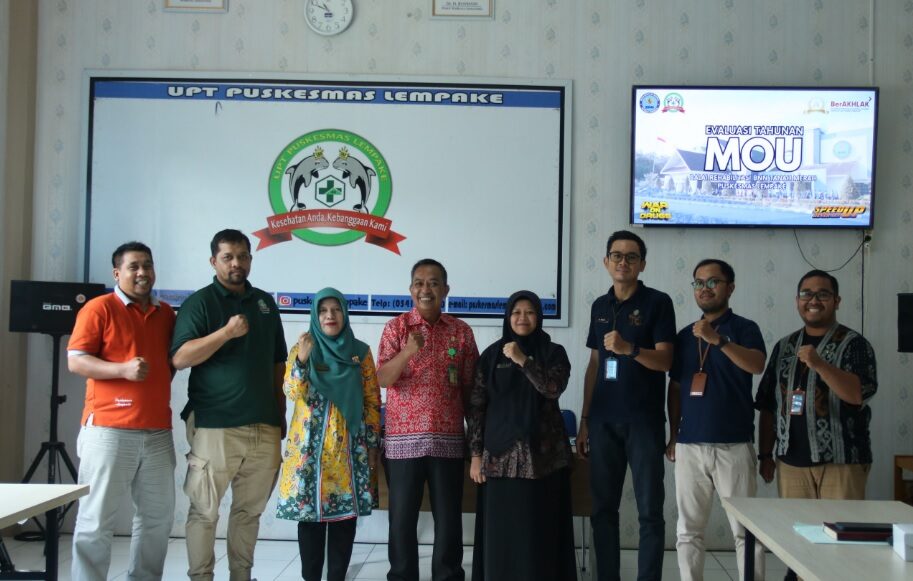 BARETA & PUSKESMAS LEMPAKE GELAR EVALUASI MOU TAHUN PERTAMA BARETA & PUSKESMAS LEMPAKE GELAR EVALUASI MOU TAHUN PERTAMA