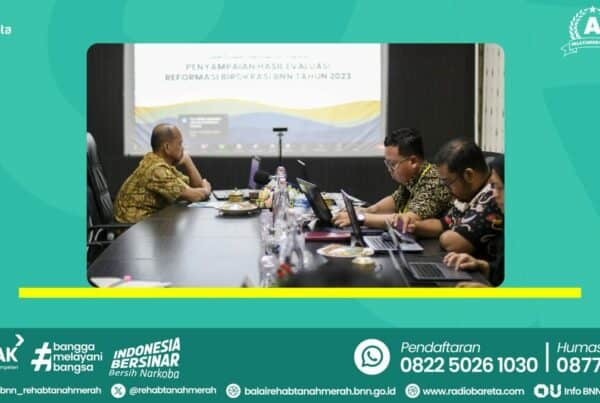 PENYAMPAIAN HASIL REFORMASI BIROKRASI BADAN NARKOTIKA NASIONAL REPUBLIK INDONESIA TAHUN 2023 PENYAMPAIAN HASIL REFORMASI BIROKRASI BADAN NARKOTIKA NASIONAL REPUBLIK INDONESIA TAHUN 2023