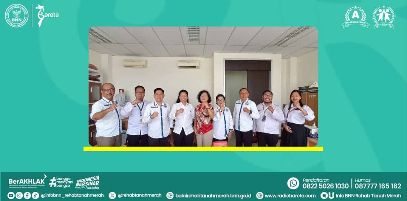 LAKUKAN PENJAJAKAN KERJASAMA, BALAI REHABILITASI BNN TANAH MERAH GELAR AUDIENSI BERSAMA PERSEKUTUAN GEREJA-GEREJA DI INDONESIA WILAYAH KALIMANTAN TIMUR LAKUKAN PENJAJAKAN KERJASAMA, BALAI REHABILITASI BNN TANAH MERAH GELAR AUDIENSI BERSAMA PERSEKUTUAN GEREJA-GEREJA DI INDONESIA WILAYAH KALIMANTAN TIMUR