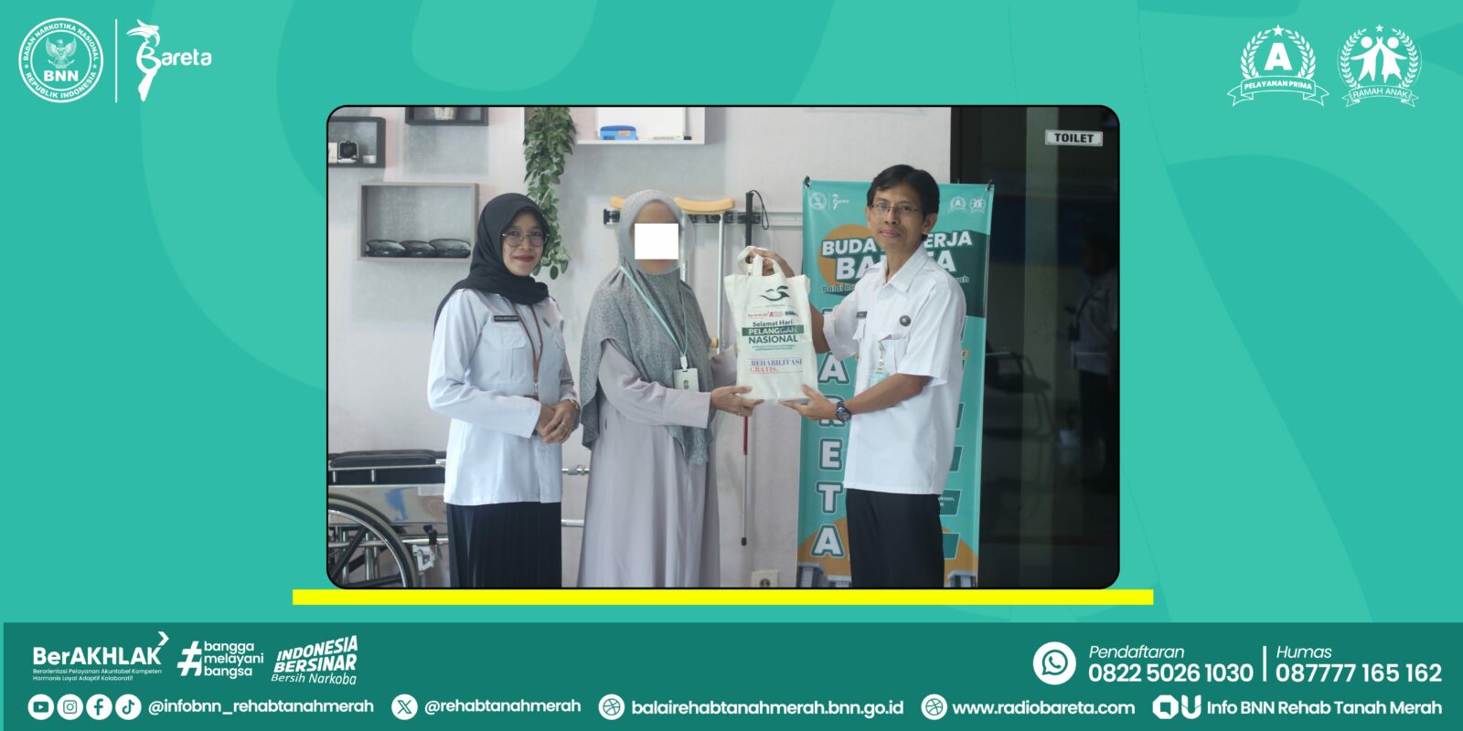 HARI PELANGGAN NASIONAL TAHUN 2024, BARETA SAMPAIKAN UNGKAPAN TERIMA KASIH KEPADA PENGGUNA LAYANAN