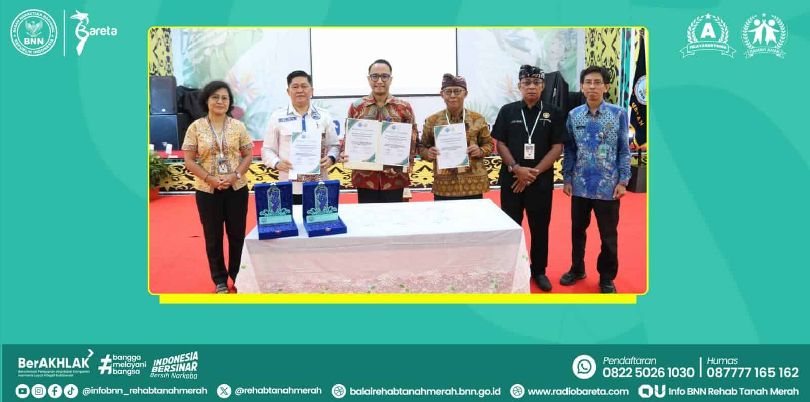 SAH! BARETA GANDENG PERSEKUTUAN GEREJA-GEREJA DI INDONESIA WILAYAH KALTIM & PARISADA HINDU DHARMA INDONESIA PROV. KALTIM UNTUK BINA SPRITUALITAS KLIEN