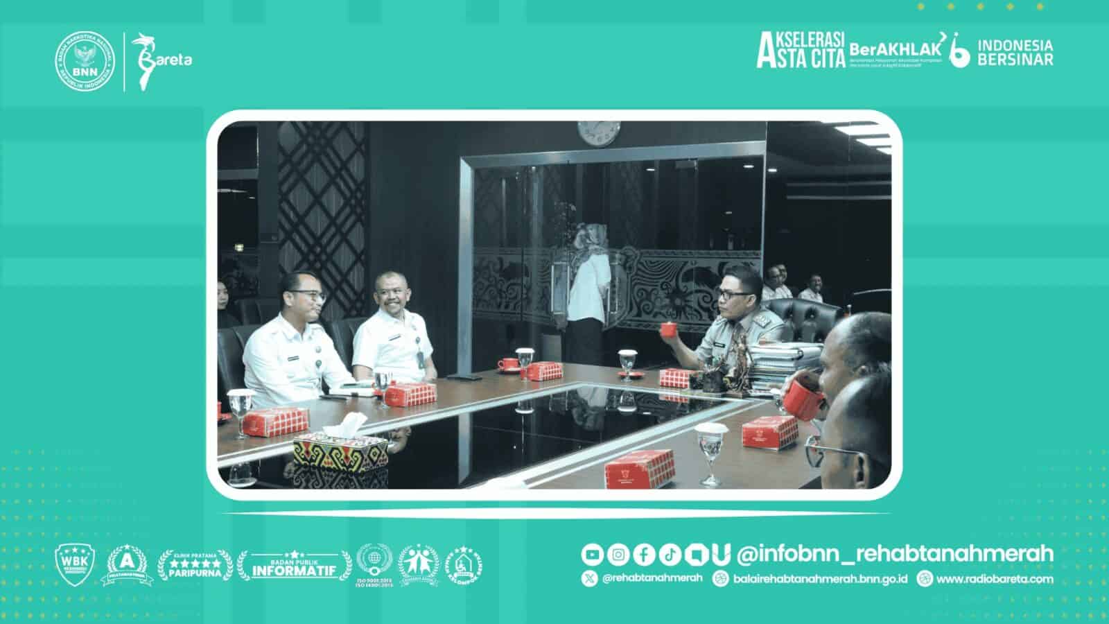 AUDIENSI KEPALA BARETA BERSAMA WALIKOTA SAMARINDA