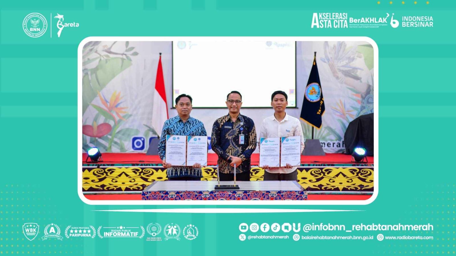 SAH! BARETA PERPANJANG SINERGITAS KERJASAMA DENGAN BPVP SAMARINDA & IPSPI KALIMANTAN TIMUR SAH! BARETA PERPANJANG SINERGITAS KERJASAMA DENGAN BPVP SAMARINDA & IPSPI KALIMANTAN TIMUR