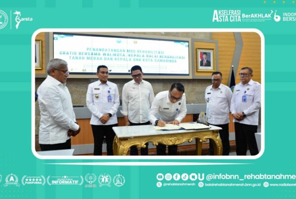 TEKEN NOTA KESEPAKATAN DENGAN PEMERINTAH KOTA SAMARINDA, KEPALA BNN RI: “INI PERTAMA DAN SANGAT MEMBANGGAKAN”