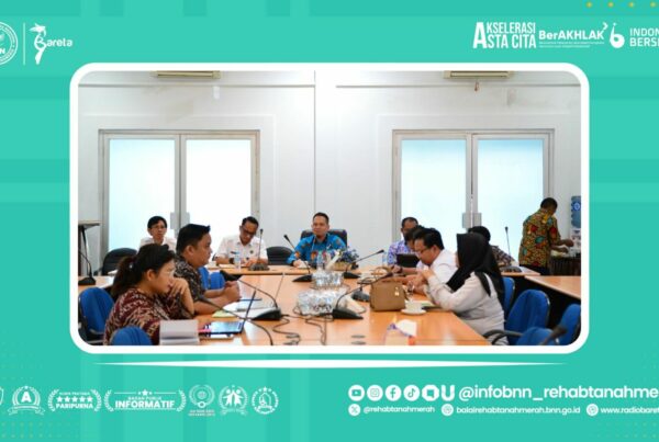 PERKUAT KETAHANAN KELUARGA, KEPALA BARETA ANJANGSANA KE KANTOR KEMENDUKBANGGA/BKKBN PERWAKILAN PROVINSI KALTIM