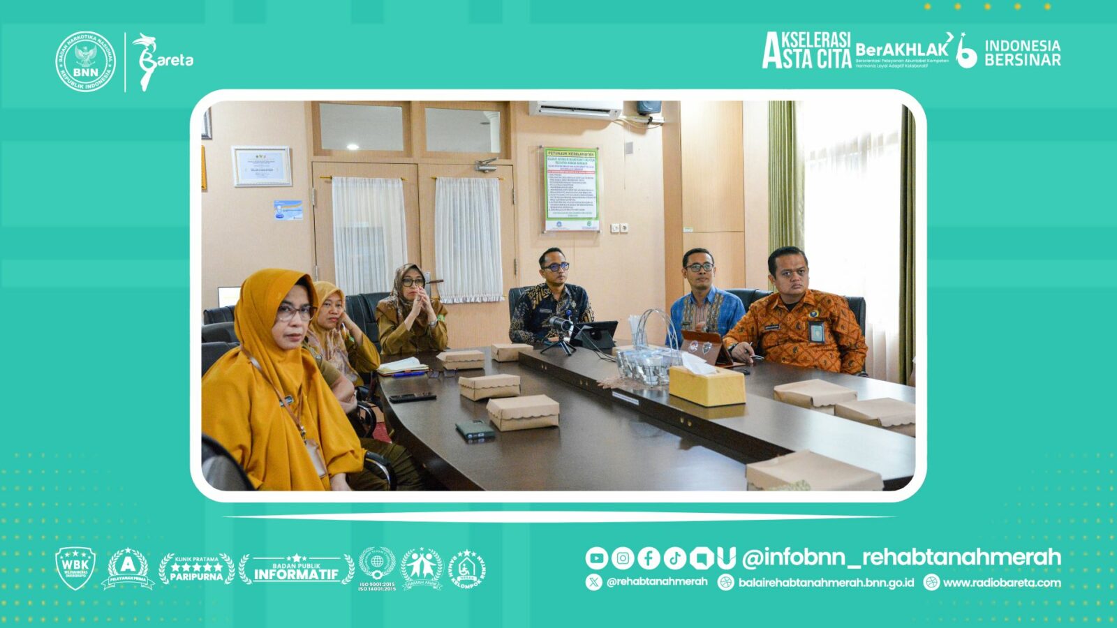 AUDIENSI & MONITORING EVALUASI MOU BARETA x RUMAH SAKIT JIWA DAERAH ATMA HUSADA MAHAKAM AUDIENSI & MONITORING EVALUASI MOU BARETA x RUMAH SAKIT JIWA DAERAH ATMA HUSADA MAHAKAM