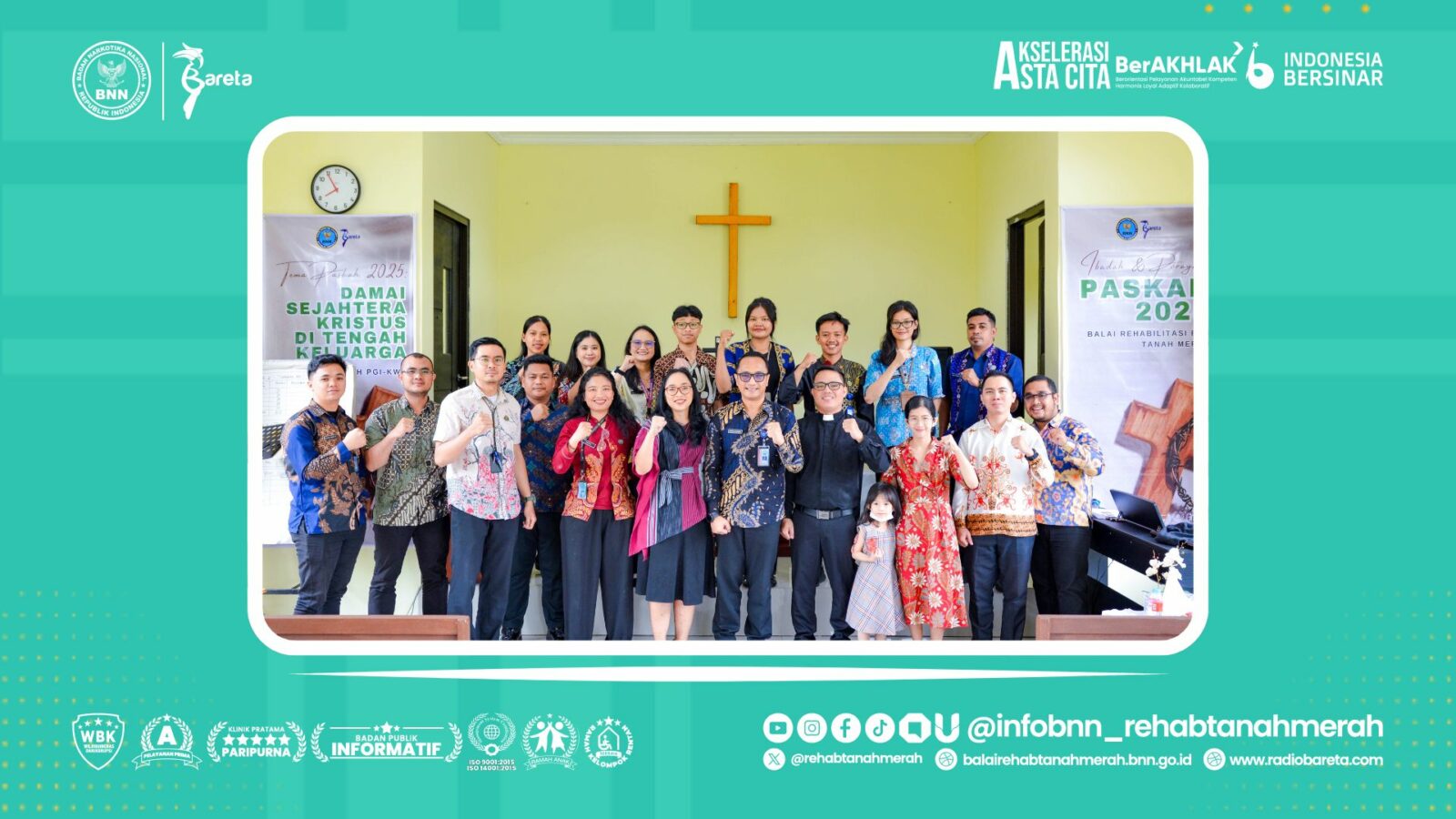 Pdt. ADRIAN: PASKAH HARUS DIMAKNAI DARI KELUARGA DAN DISEBARKAN KESELURUH DUNIA Pdt. ADRIAN: PASKAH HARUS DIMAKNAI DARI KELUARGA DAN DISEBARKAN KESELURUH DUNIA