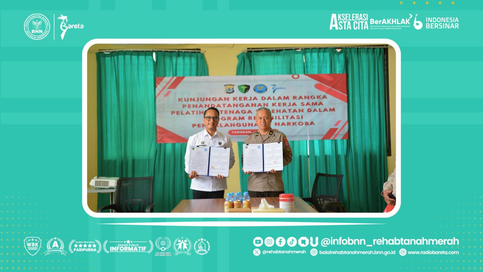 TEKEN MOU, BARETA & RUMAH SAKIT BHAYANGKARA TARAKAN RESMI BEKERJA SAMA! TEKEN MOU, BARETA & RUMAH SAKIT BHAYANGKARA TARAKAN RESMI BEKERJA SAMA!