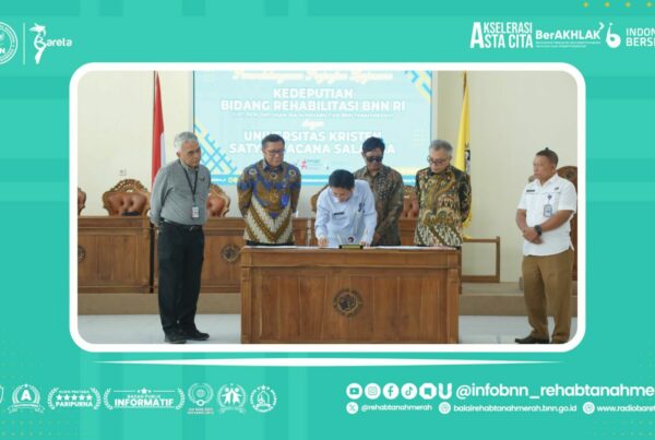 KEMBANGKAN LAYANAN REHABILITASI BERKELANJUTAN, DEPUTI BIDANG REHABILITASI GANDENG UNIVERSITAS KRISTEN SATYA WACANA SALATIGA KEMBANGKAN LAYANAN REHABILITASI BERKELANJUTAN, DEPUTI BIDANG REHABILITASI GANDENG UNIVERSITAS KRISTEN SATYA WACANA SALATIGA